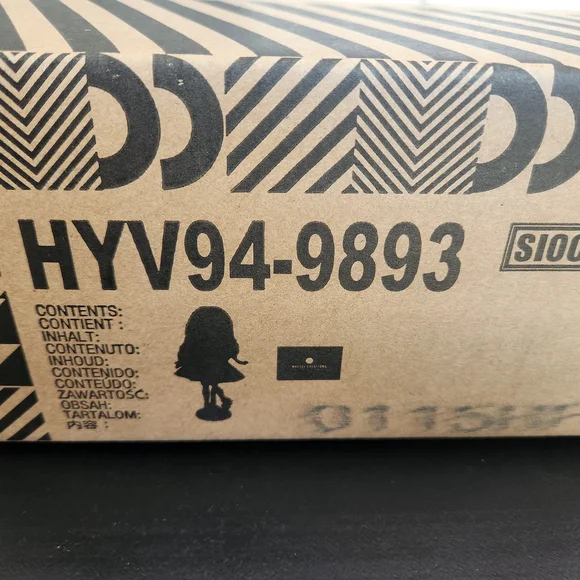 M3GAN Skullector Doll with Blonde Hair and Striped Outfit - Picture 3 of 3